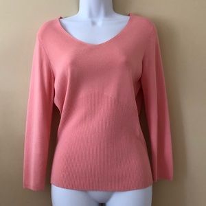 Woman rayon vneck sweater